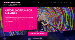 Desktop Screenshot of camera-obscura.co.uk